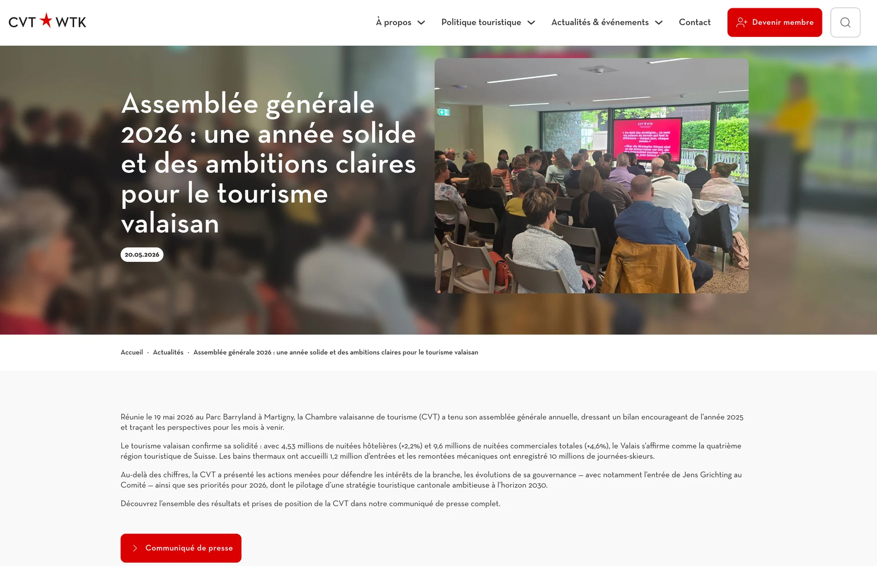 Actualités