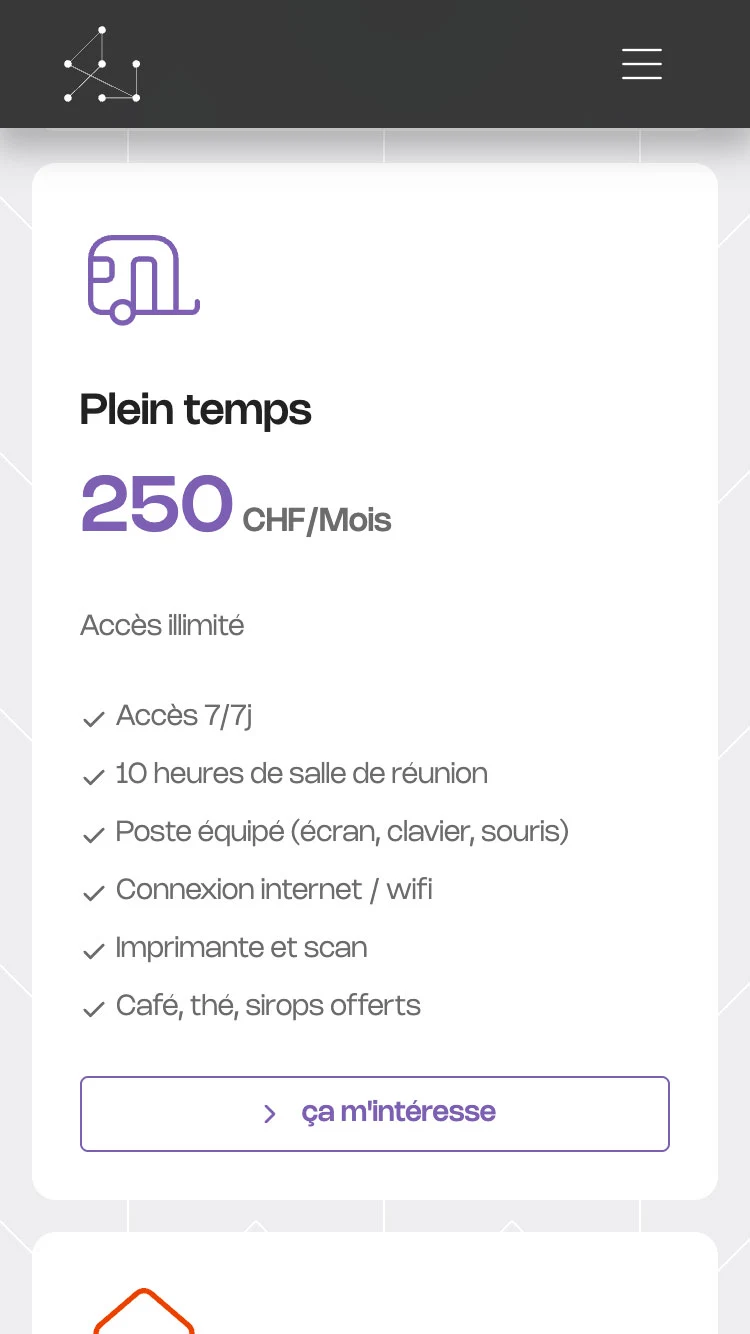 Tarifs mobile