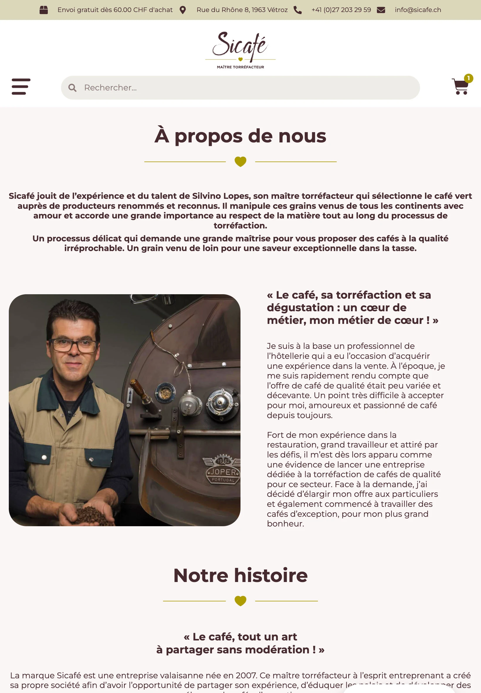 À propos iPad
