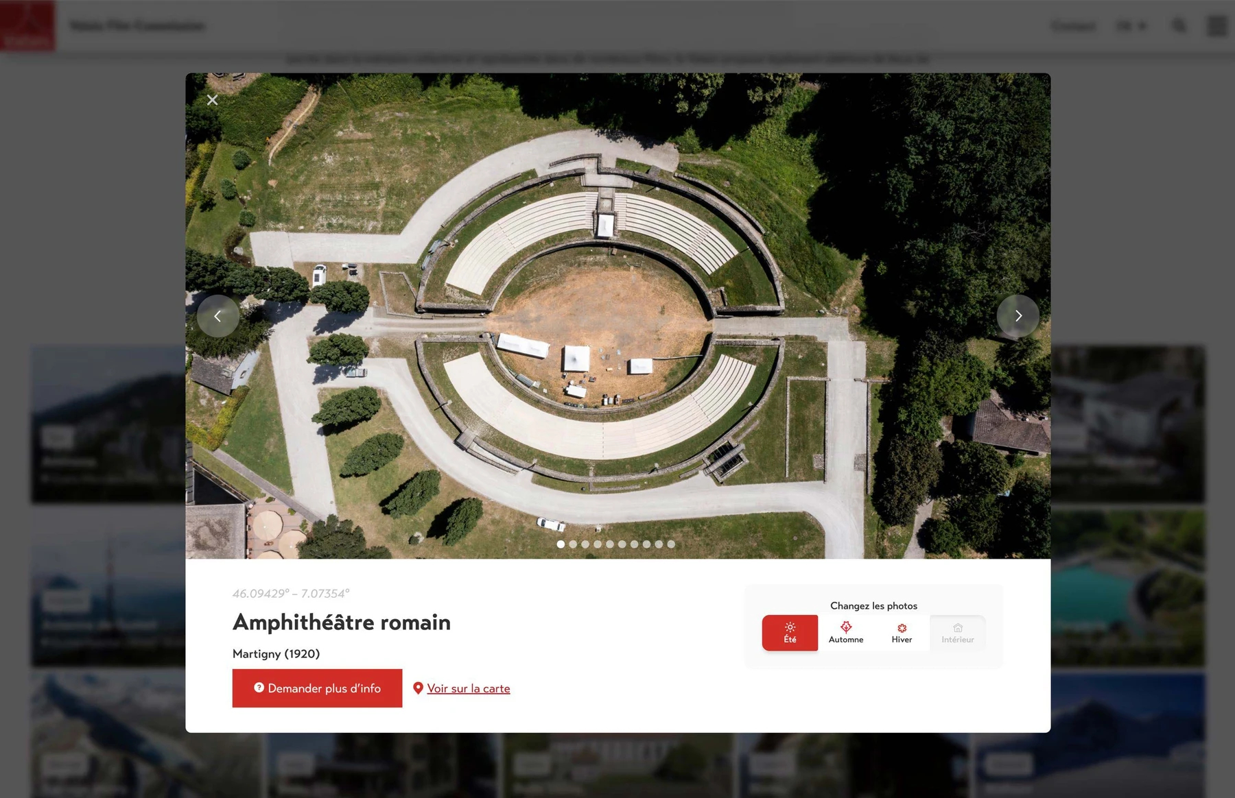 Consultation d'un lieu