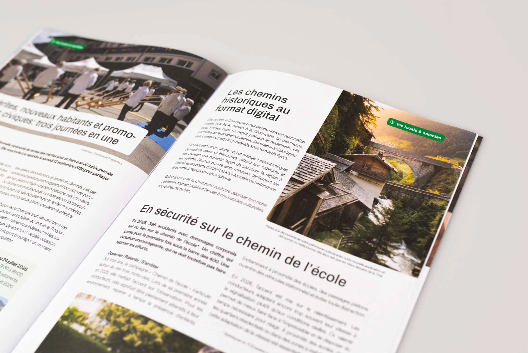 Mise en page alternative