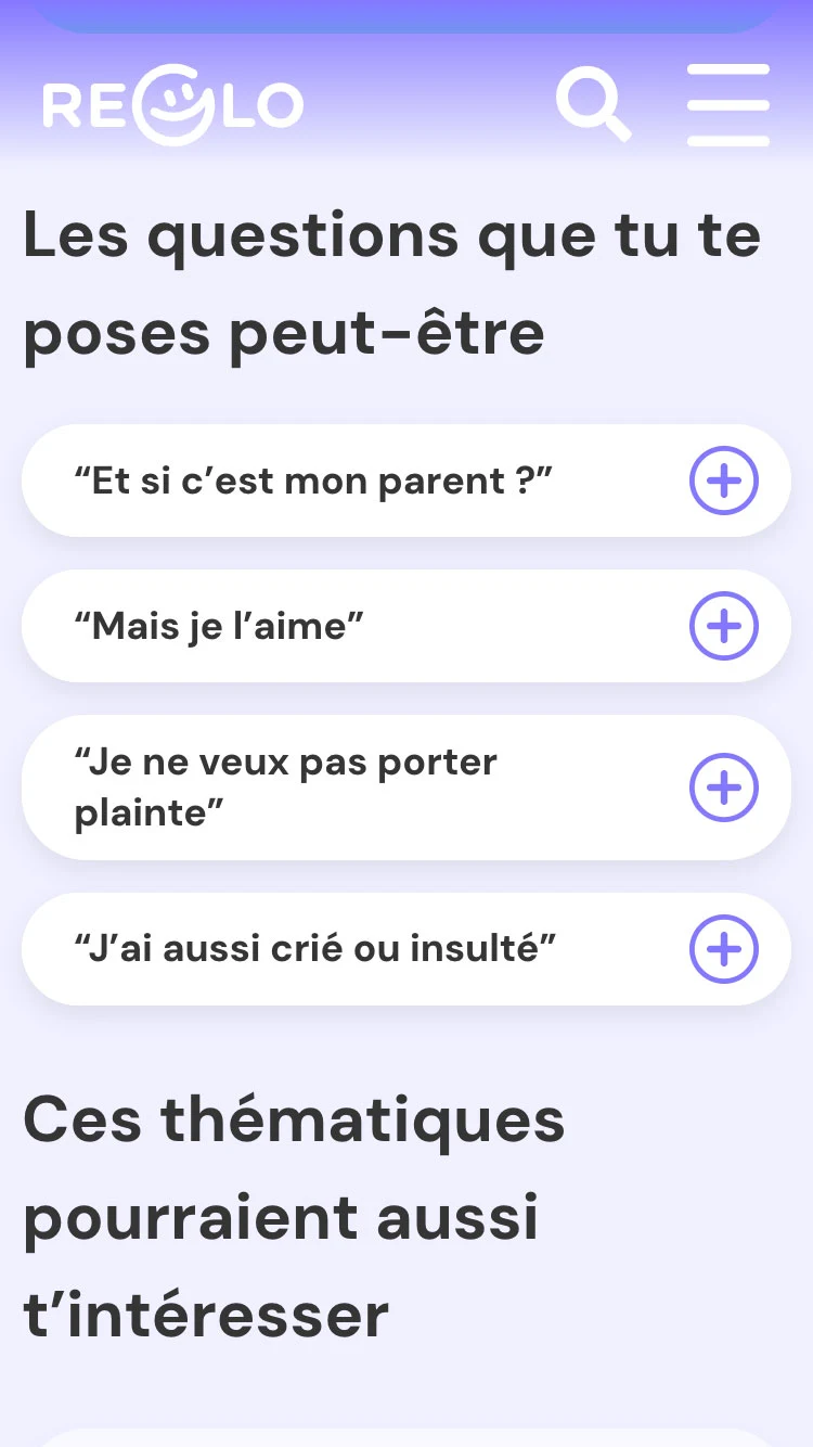 Article mobile